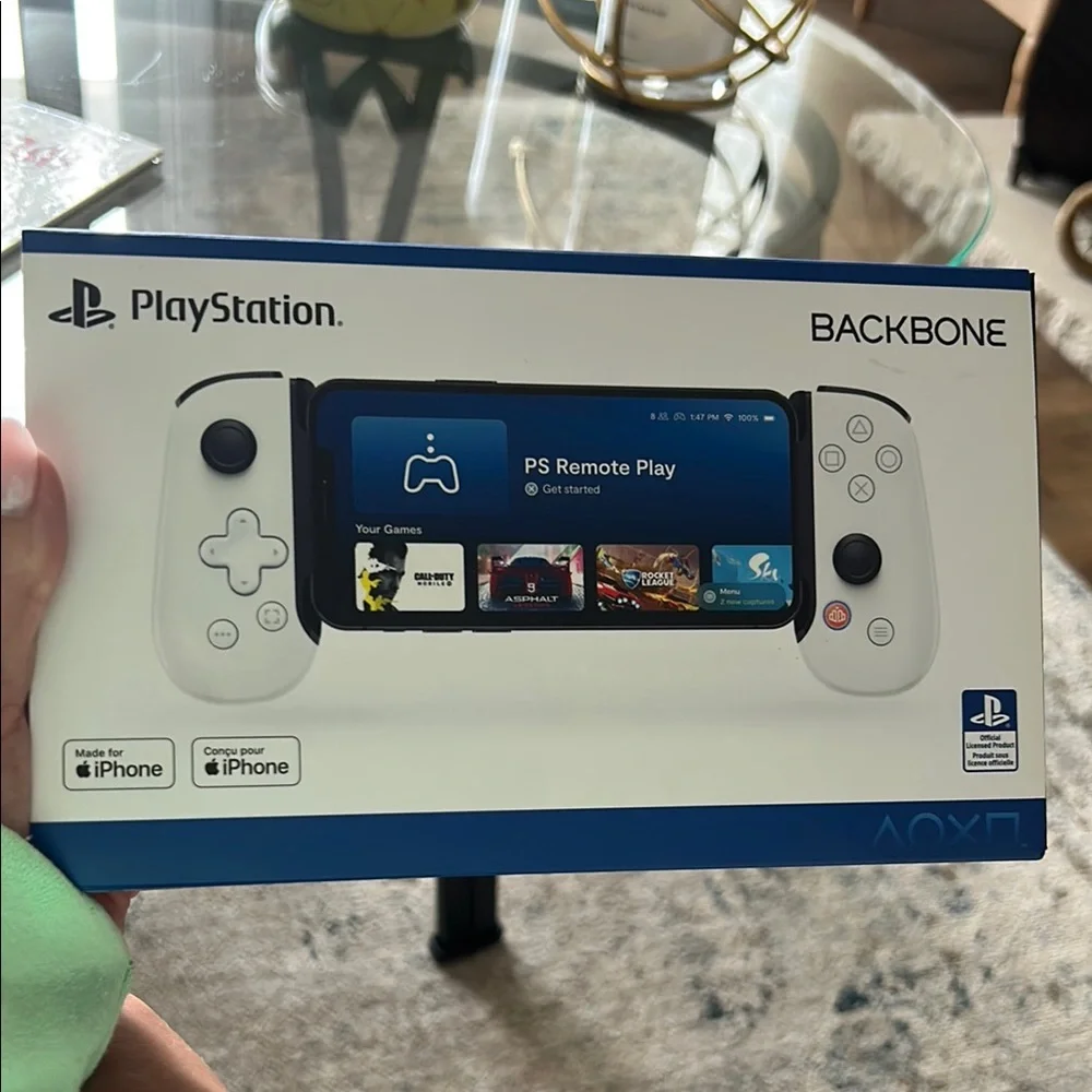 Sony PlayStation Backbone White Handheld Console for Mobile Gaming for Phone